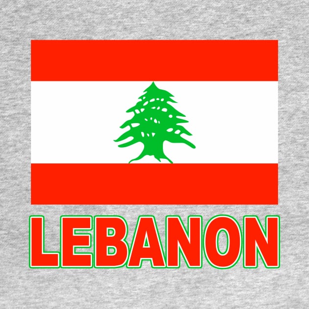 The Pride of Lebanon - Lebanese Flag Design by Naves